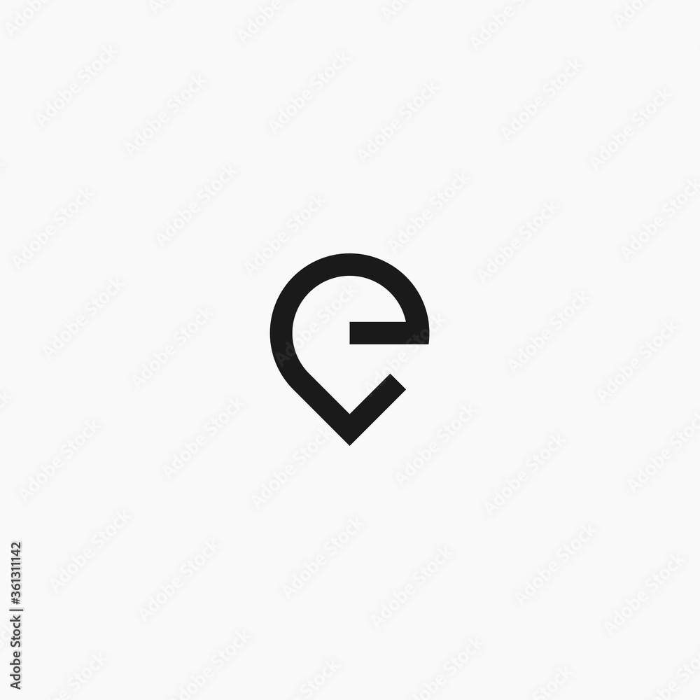 e local logo. find logo e local logo. find logo