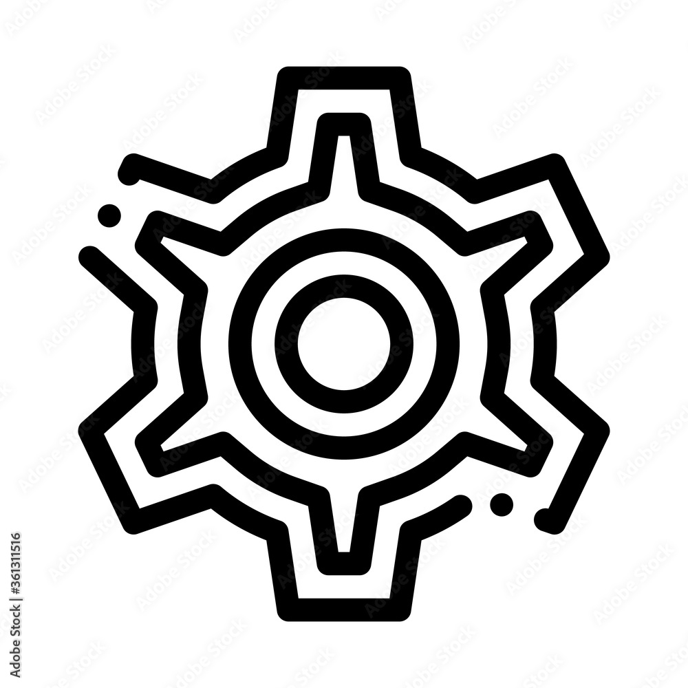 webshop working icon vector. webshop working sign. isolated contour symbol illustration webshop working icon vector. webshop working sign. isolated contour symbol illustration