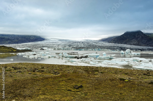 Breidarlon glacier, Iceland photo