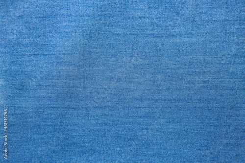 Abstract fabric texture of blue jeans. Denim combined background. Blue denim.