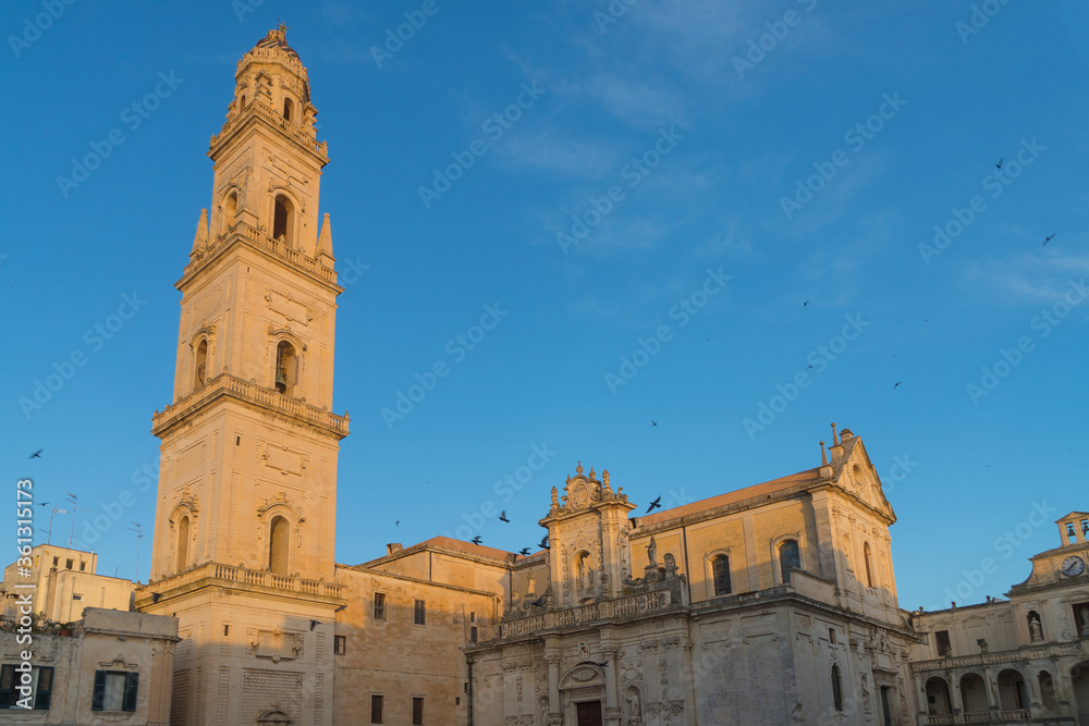 Italy Puglia lecche church