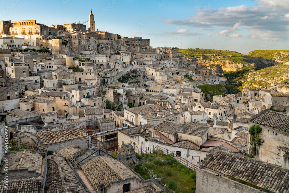 Italy Puglia Matera Unesco world heritage town