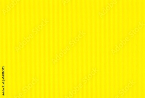 Sheet of textured bright yellow coloured creative paper background. Extra large highly detailed image.