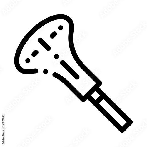 watch adjustable opener icon vector. watch adjustable opener sign. isolated contour symbol illustration