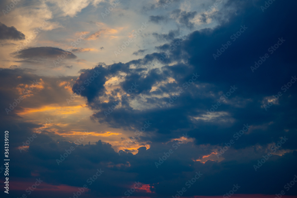 Fototapeta premium clouds in the sky
