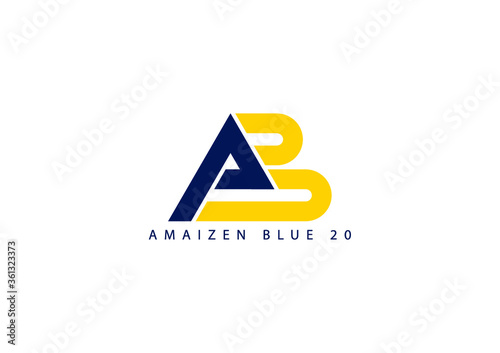 Free Download AB letter logo, AB, sign, logo, icon, symbol, arrow, button, blue, business, 3d, illustration, isolated, white, design, abstract, download, text, arrows, direction - GFXLoad