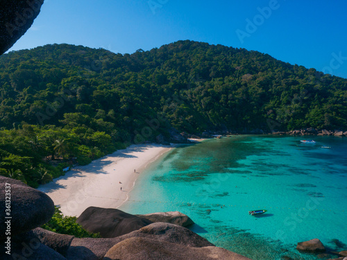 Canvas-taulu Donald duck bay in Similan island