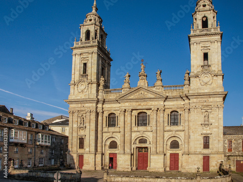 Saint Mary's Cathedral in Lugo Spain