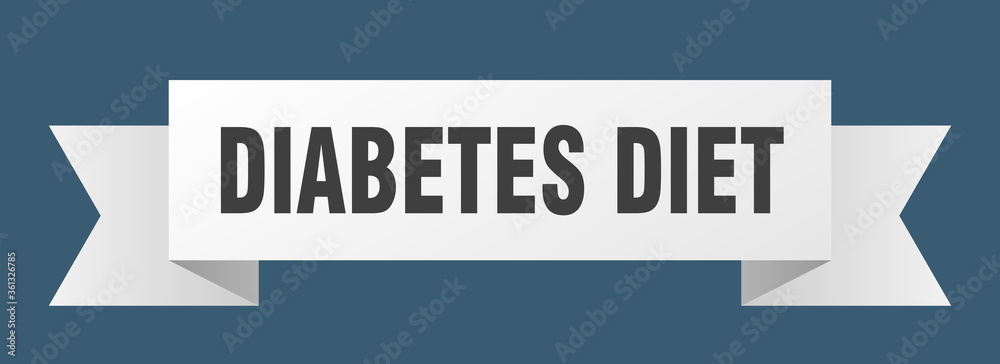 diabetes diet ribbon. diabetes diet isolated band sign. diabetes diet banner diabetes diet ribbon. diabetes diet isolated band sign. diabetes diet banner