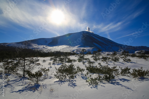 真冬の浅間山 photo