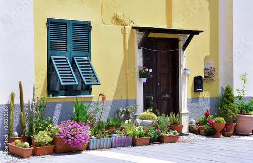 the ancient historic village of porto maurizio imperia italy