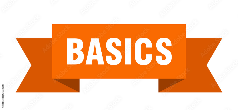 basics ribbon. basics isolated band sign. basics banner basics ribbon. basics isolated band sign. basics banner