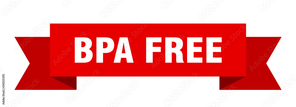 bpa free ribbon. bpa free isolated band sign. bpa free banner bpa free ribbon. bpa free isolated band sign. bpa free banner