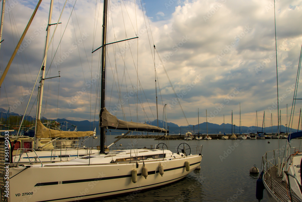 Ouchy is a port and a popular lakeside resort south of the centre of Lausanne in Switzerland, at the edge of Lake Geneva. Ouchy is a port and a popular lakeside resort south of the centre of Lausanne in Switzerland, at the edge of Lake Geneva.
