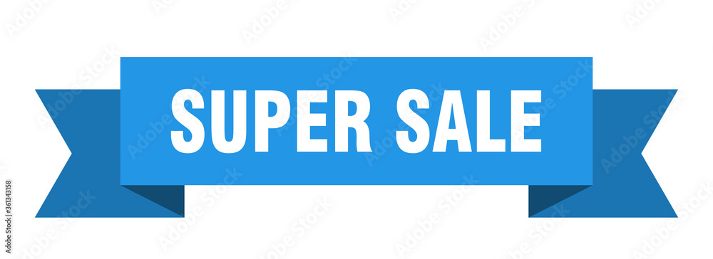 super sale ribbon. super sale isolated band sign. super sale banner super sale ribbon. super sale isolated band sign. super sale banner