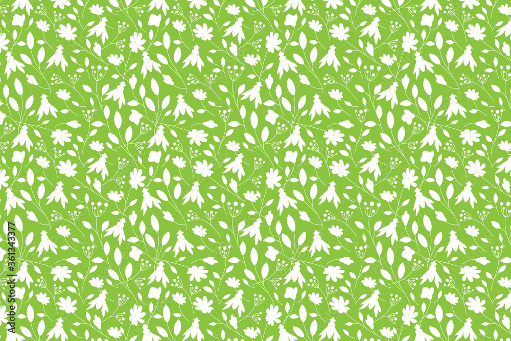 White bug shape. White insects shapes pattern on a green background. White bug shape. White insects shapes pattern on a green background.