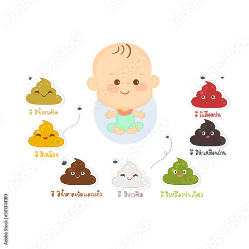 Baby Poop Color Guide