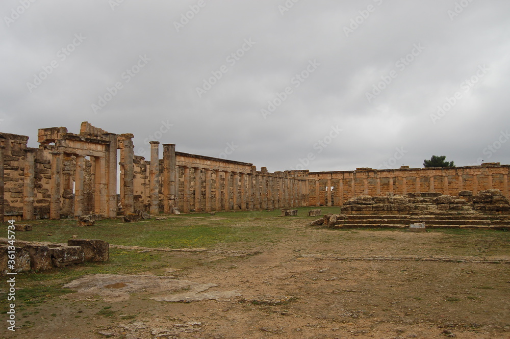 Ancient ruins of Cyrene, Libya