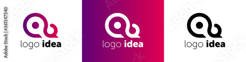 Creative idea logo template. logo idea vector design