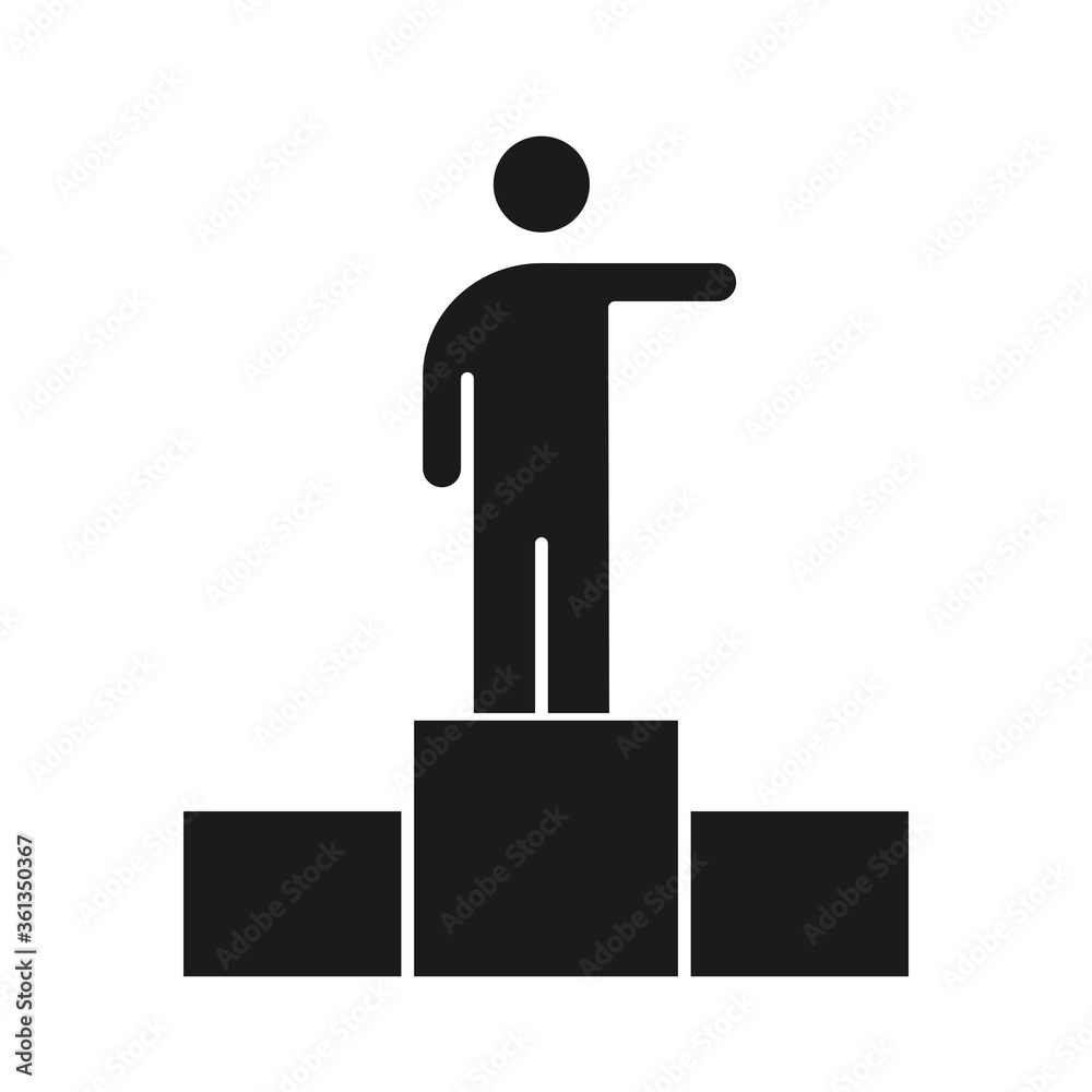 businessman leader business management developing successful silhouette style icon businessman leader business management developing successful silhouette style icon