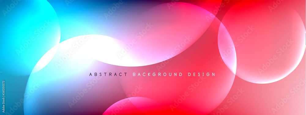 Vector abstract background liquid bubble circles on fluid gradient with shadows and light effects. Shiny design templates for text Vector abstract background liquid bubble circles on fluid gradient with shadows and light effects. Shiny design templates for text