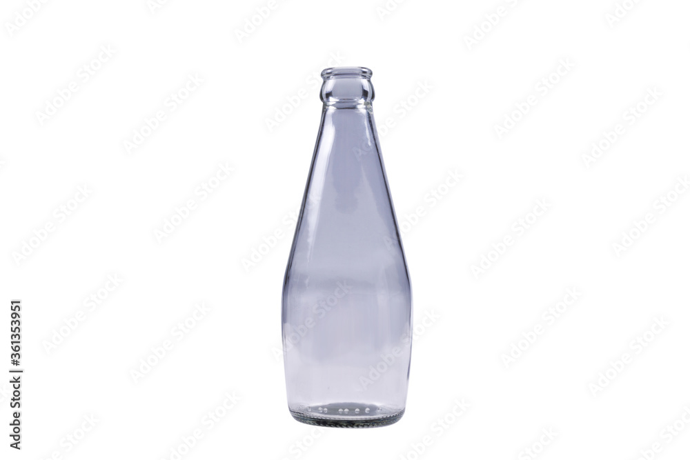 Glass bottle isolated on white Glass bottle isolated on white
