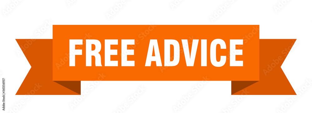 free advice ribbon. free advice isolated band sign. free advice banner free advice ribbon. free advice isolated band sign. free advice banner