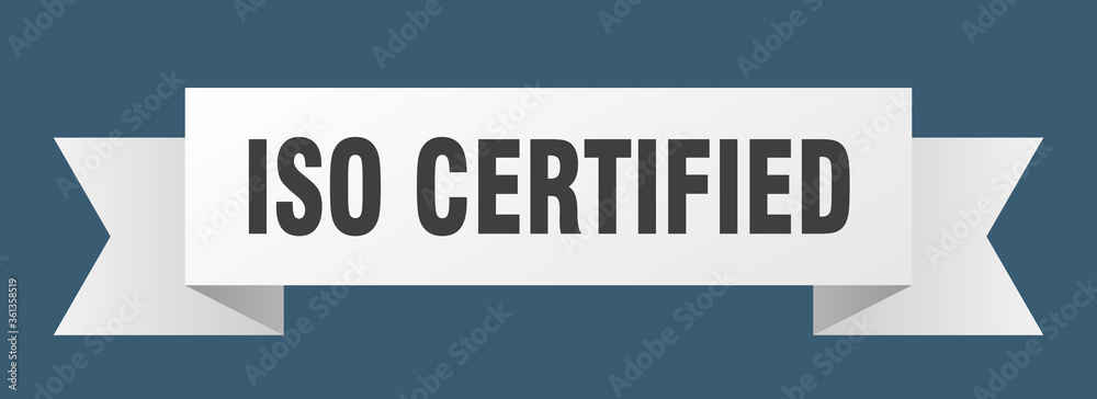 iso certified ribbon. iso certified isolated band sign. iso certified banner iso certified ribbon. iso certified isolated band sign. iso certified banner