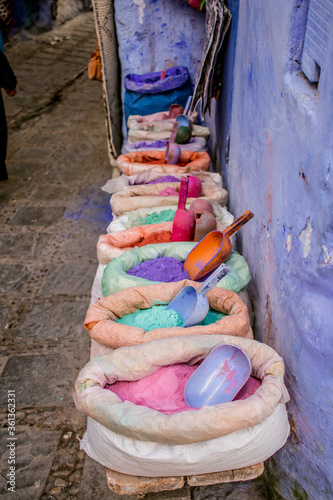 Chefchaouen, the blue city of Morocco. © Celeste