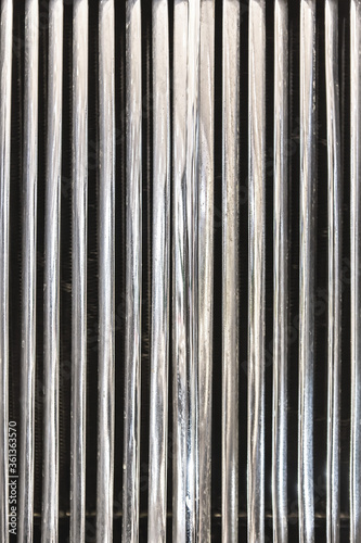Background of old and vintage car front grill