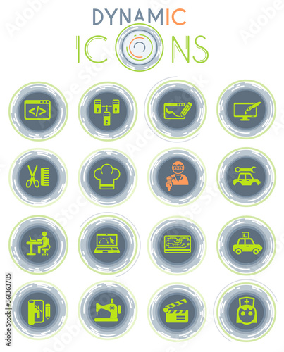 courses dynamic icons