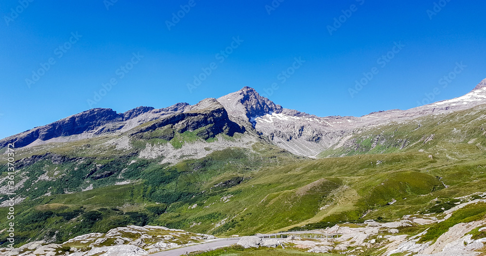 Large Alpine Mountain