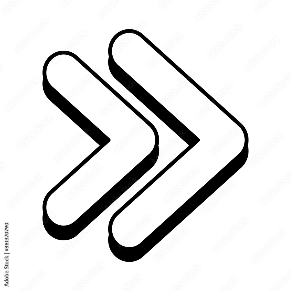 send to the last arrows icon, line style send to the last arrows icon, line style