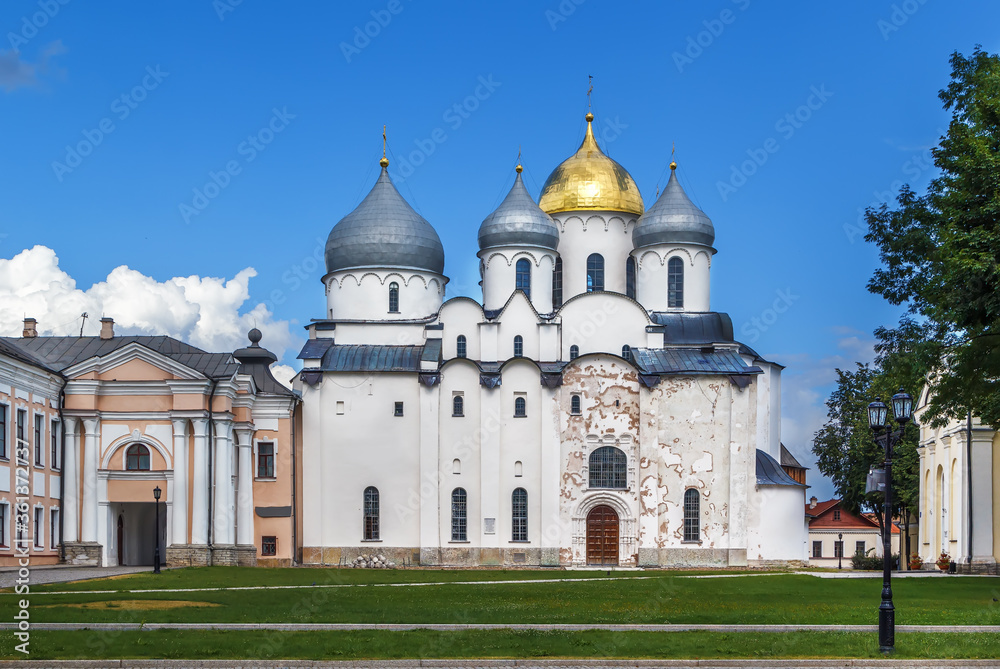 Cathedral of St. Sophia The Wisdom Of God, Veliky Novgorod, Russia