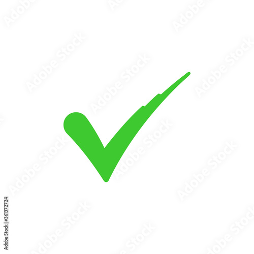 Check mark icon vector design