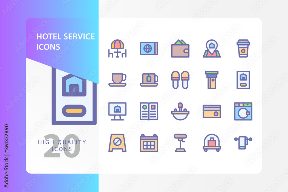 Hotel service icon pack isolated on white background. for your web site design, logo, app, UI. Vector graphics illustration and editable stroke. EPS 10. Hotel service icon pack isolated on white background. for your web site design, logo, app, UI. Vector graphics illustration and editable stroke. EPS 10.