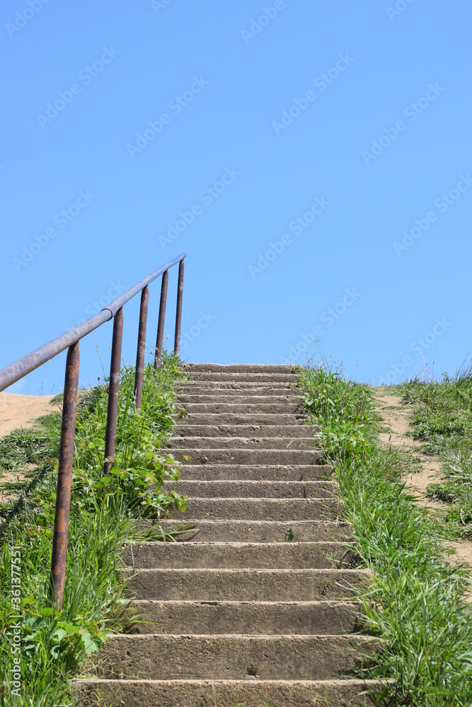 A staircase leading to nowhere 