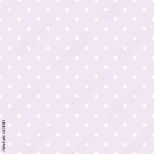 purple polka dots