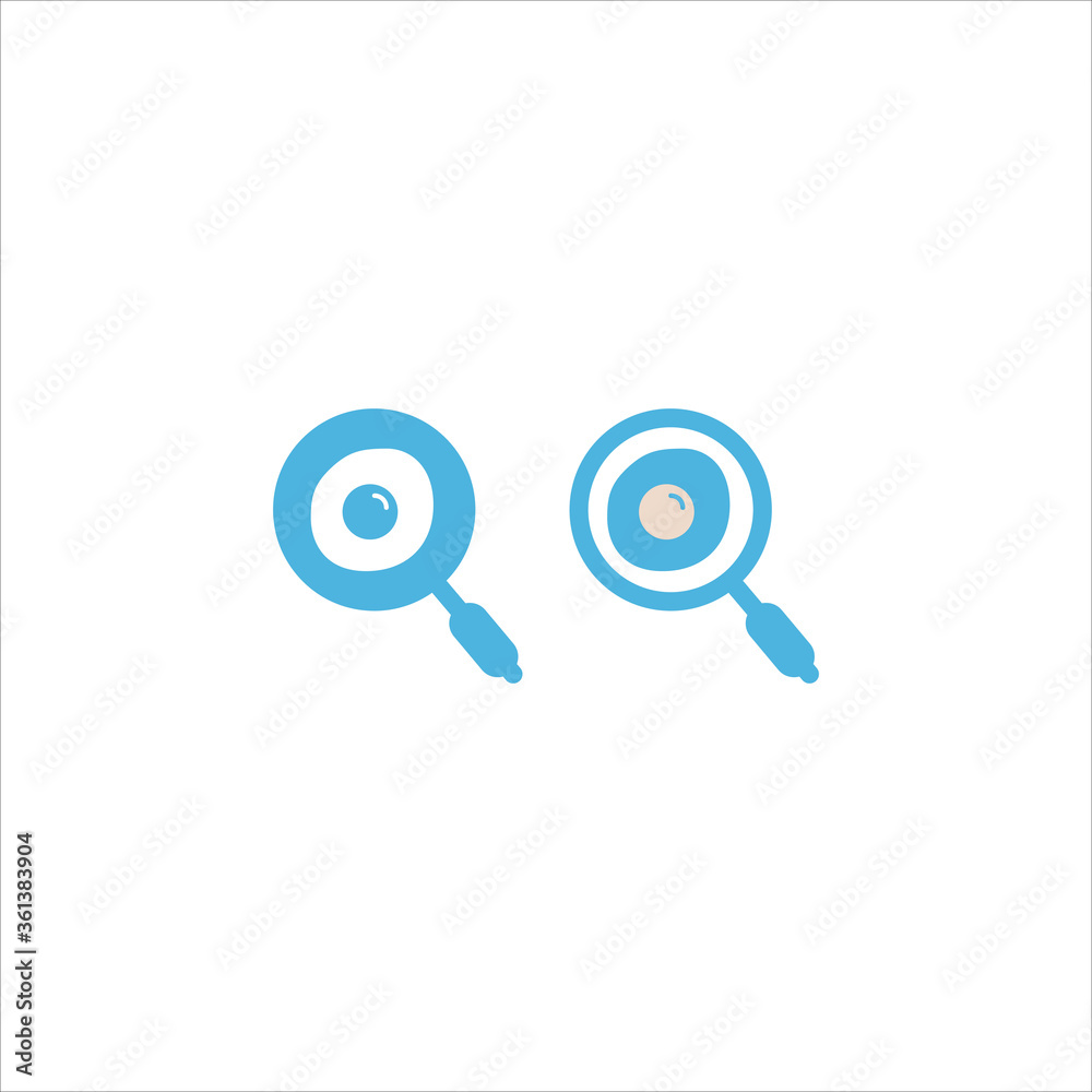 cooking eggs icon flat vector logo design trendy cooking eggs icon flat vector logo design trendy