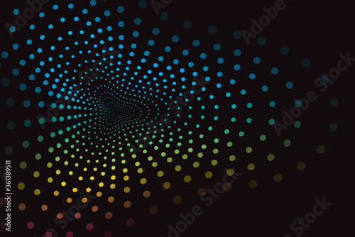 Music pattern background  vector. Abstract modern music background for fest flyer  wallpaper  backdrop and surface. Creative colorful dots pattern. Abstract design concept. Vector illustration