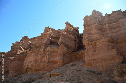 Charyn Canyon in Kazakhstan