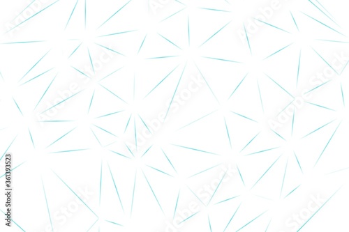 Abstract light polygonal background with thin blue lines.White horizontal background with a geometric pattern.Wallpaper for the site, covers of notebooks, books, magazines.Vector stock illustration