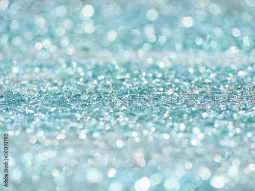 Abstract bokeh defocus glitter blur background