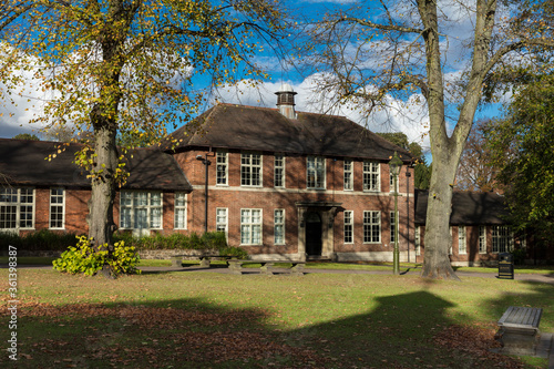 Bournville, Birmingham, UK, October 29th 2018, Bournville Village Green photo