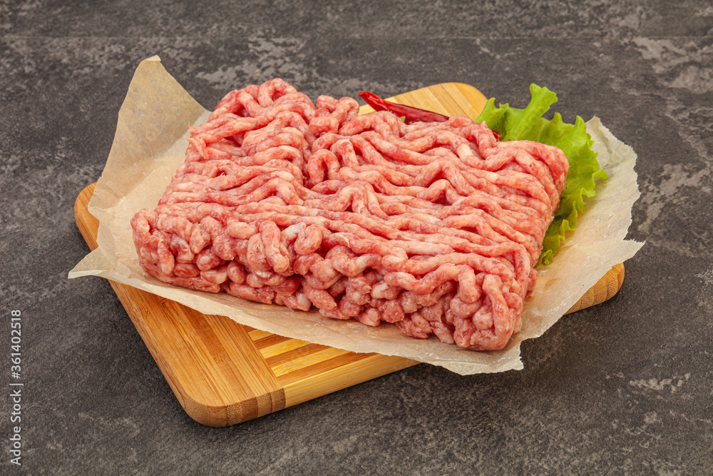Minced meat - pork and beef Minced meat - pork and beef