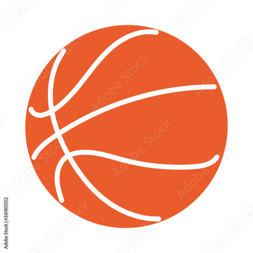 ball of basketball sport vector design © djvstock
