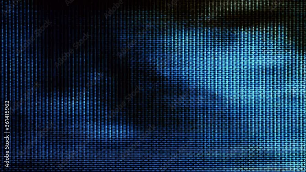 Video Background 2552: Device screen pixels fluctuate with color and video motion (Loop).