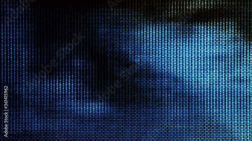 Video Background 2552: Device screen pixels fluctuate with color and video motion (Loop).
