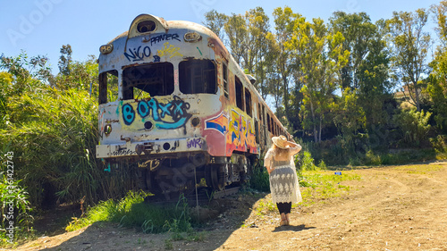 Visita a un Tren abandonado  © AIREDELSUR