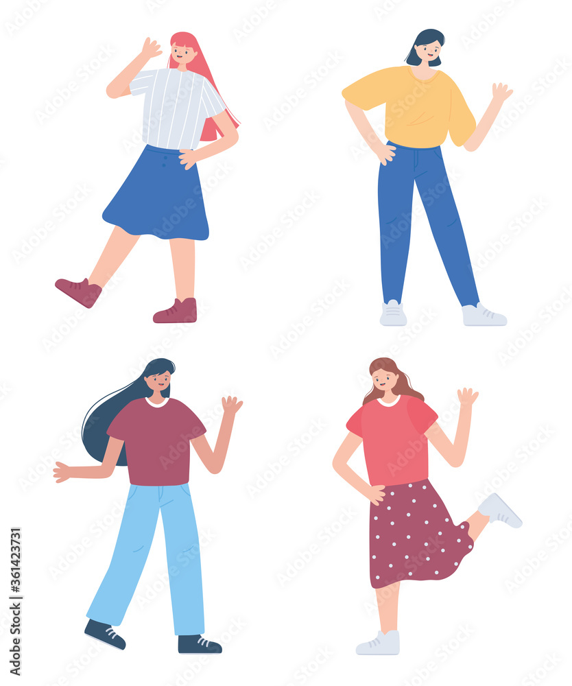 happy friendship day, young group women unity relationship special event celebration happy friendship day, young group women unity relationship special event celebration